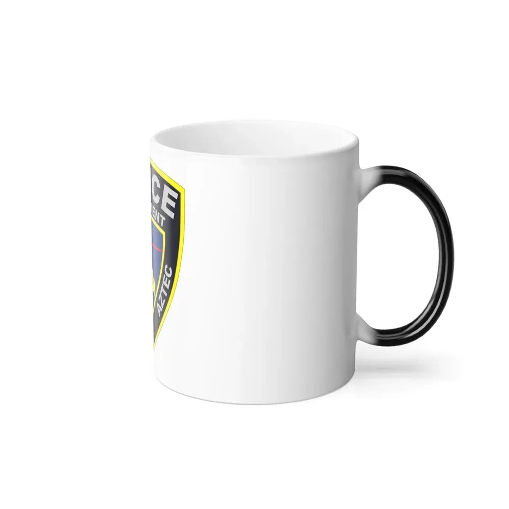 Aztec New Mexico Police Department - Color Changing Coffee Mug - Go Mug Yourself