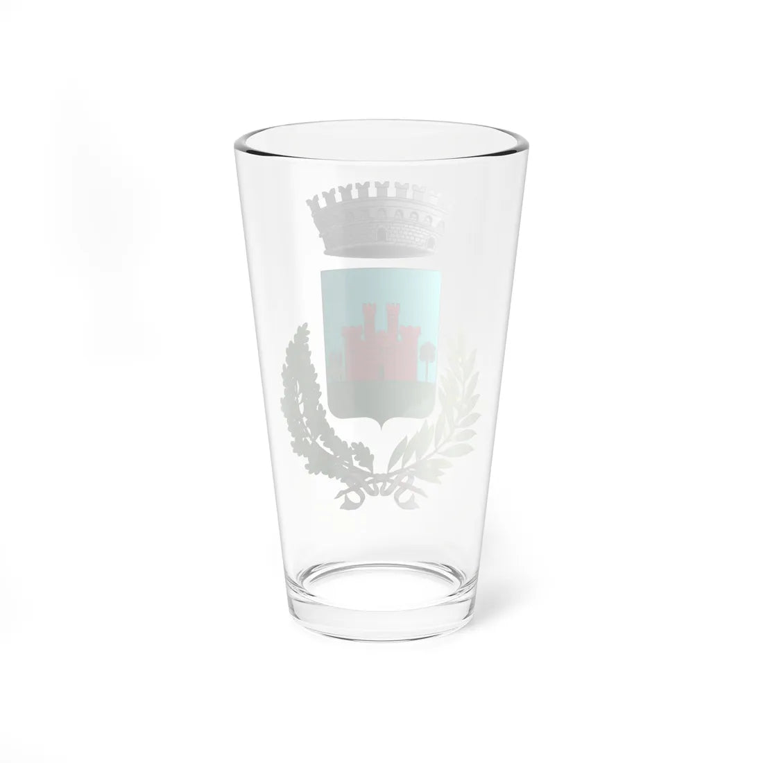 Azzate-Stemma (Italy) (Coat of Arms) Pint Glass 16oz - Go Mug Yourself