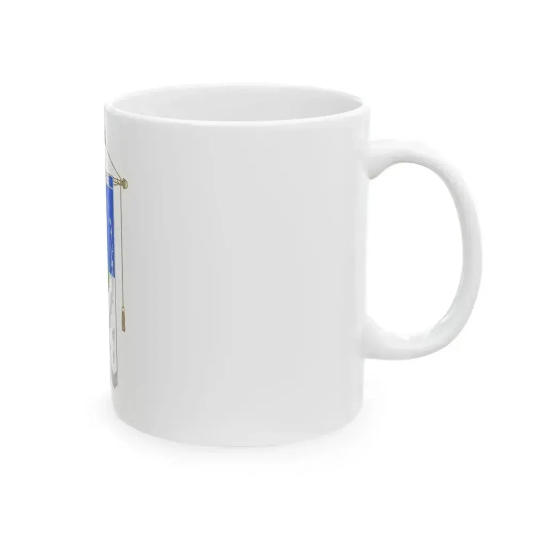 Azzio-Gonfalone (Italy) White Coffee Mug - Go Mug Yourself
