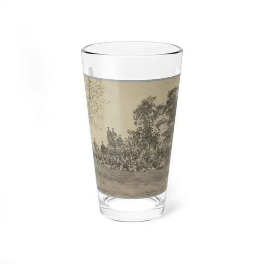 B Company, 22d New York State Militia Near Harpers Ferry, Va., 1861 I.E.1862 (U.S. Civil War) Pint Glass 16oz 16oz - Go Mug Yourself