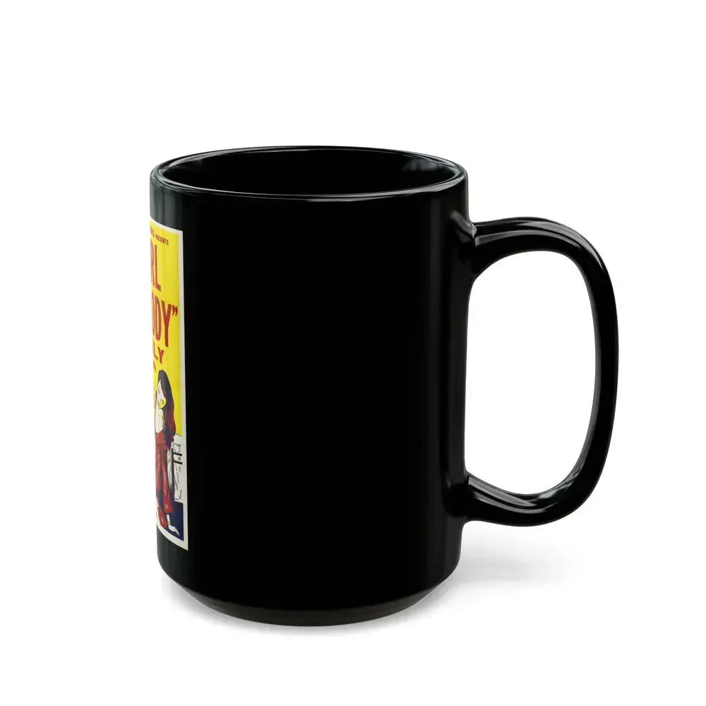 B GIRL RHAPSODY 1952 Movie Poster - Black Coffee Mug - Go Mug Yourself