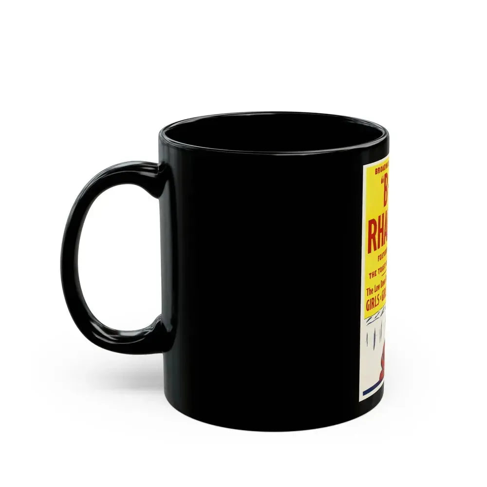 B GIRL RHAPSODY 1952 Movie Poster - Black Coffee Mug - Go Mug Yourself
