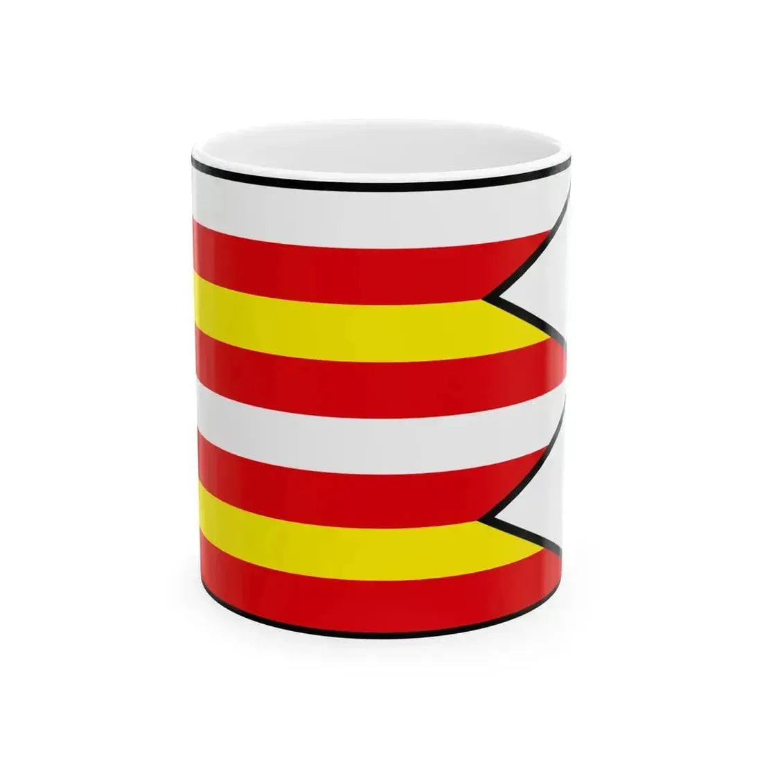 Bab Nitra Flag (Slovakia) White Coffee Mug 11oz - Go Mug Yourself