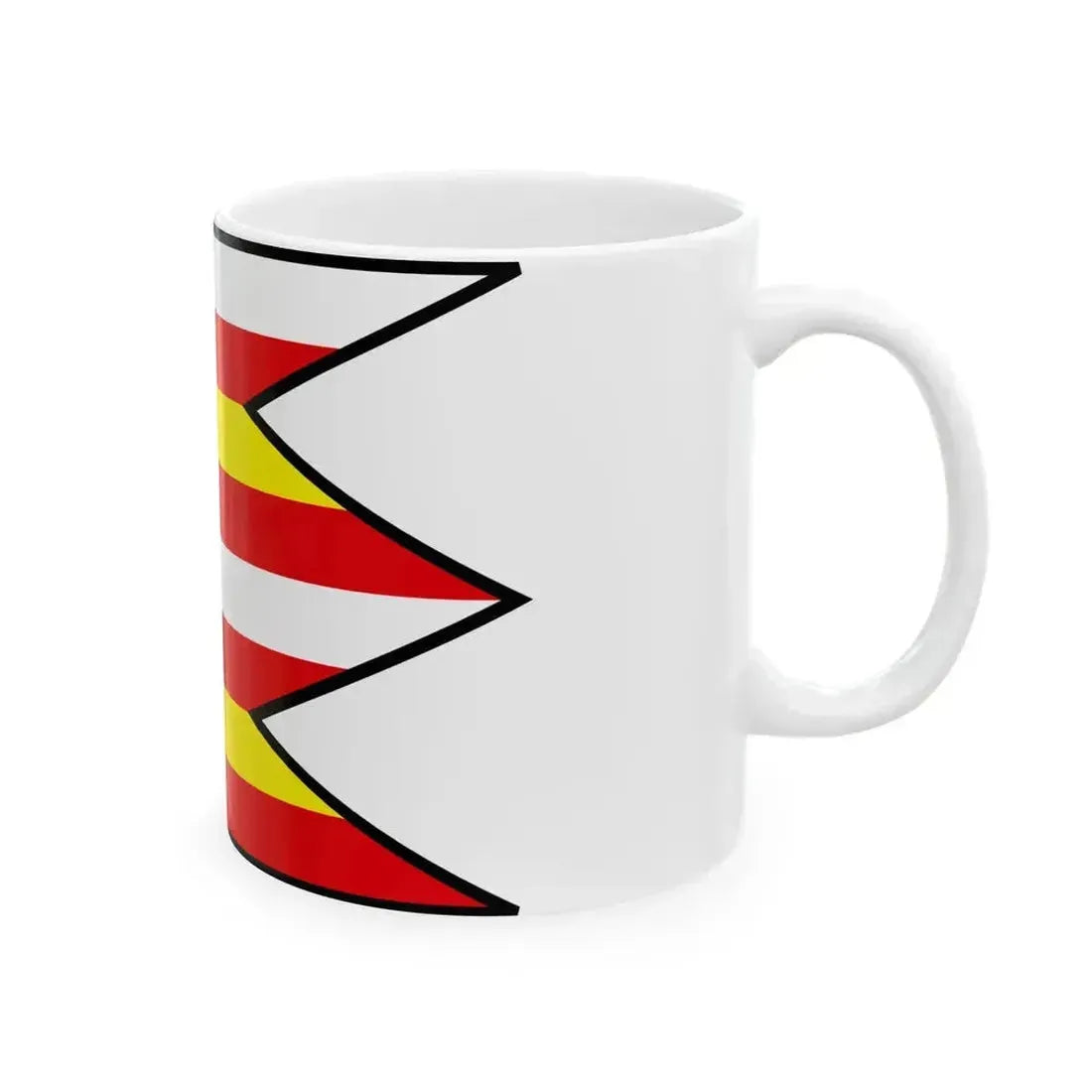 Bab Nitra Flag (Slovakia) White Coffee Mug - Go Mug Yourself