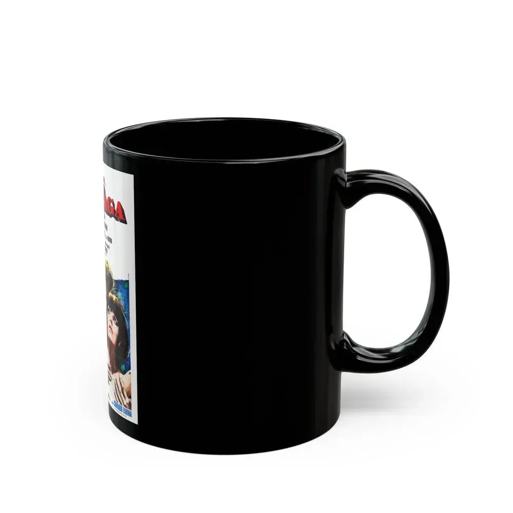 BABA YAGA 1952 Movie Poster - Black Coffee Mug - Go Mug Yourself