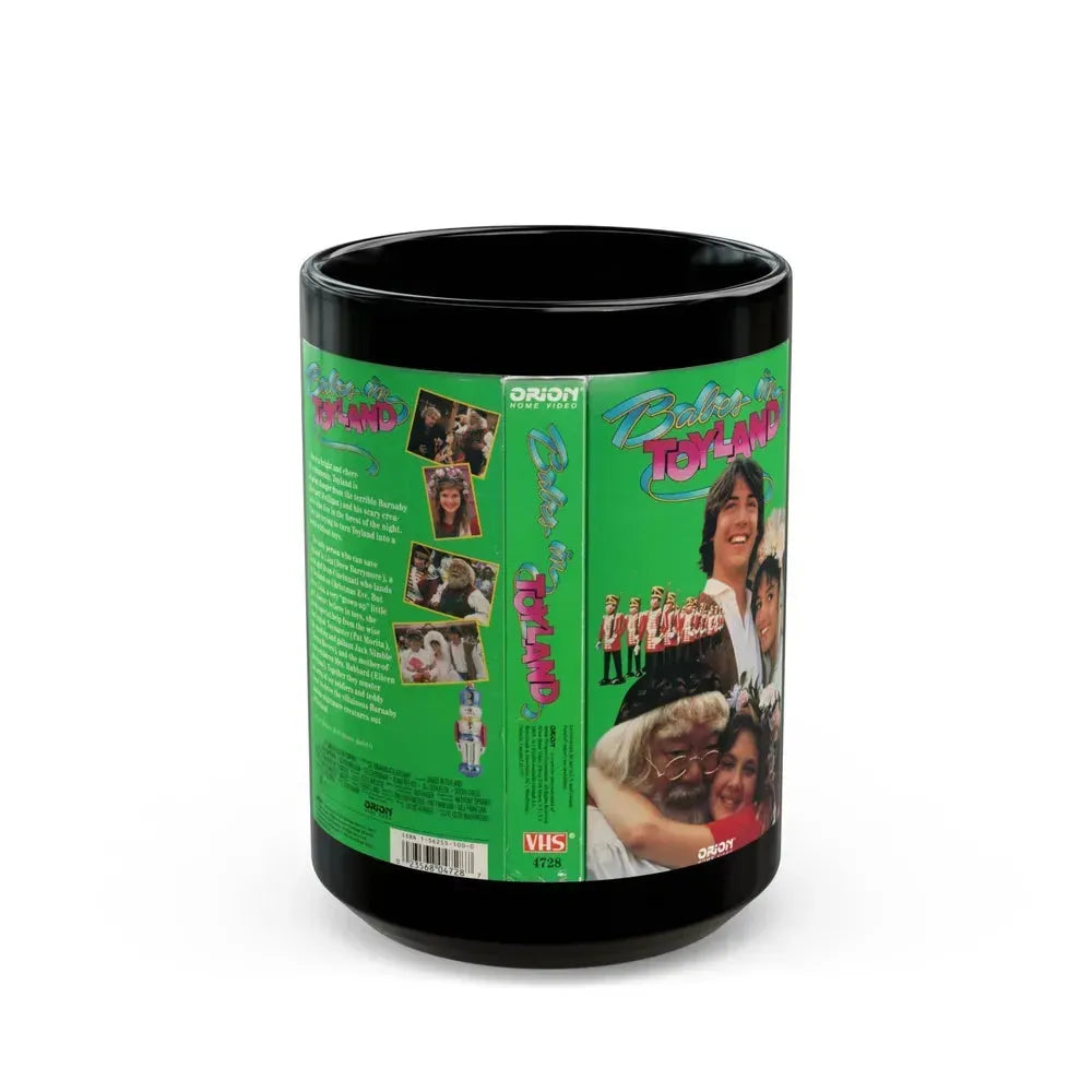 BABES IN TOYLAND (VHS COVER) - Black Coffee Mug 15oz - Go Mug Yourself