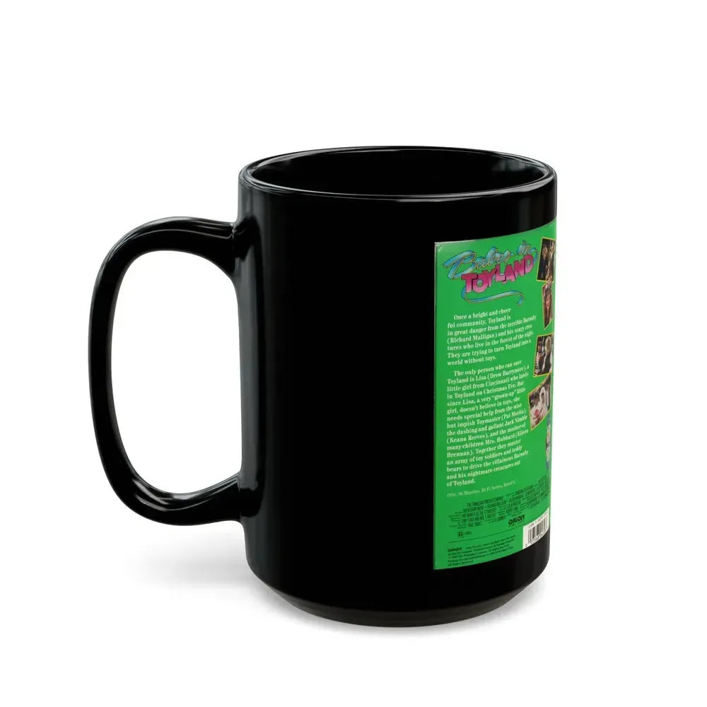 BABES IN TOYLAND (VHS COVER) - Black Coffee Mug - Go Mug Yourself