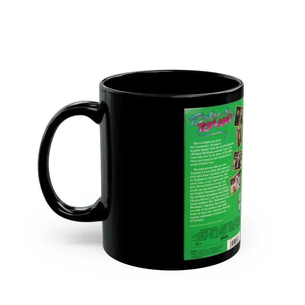 BABES IN TOYLAND (VHS COVER) - Black Coffee Mug - Go Mug Yourself