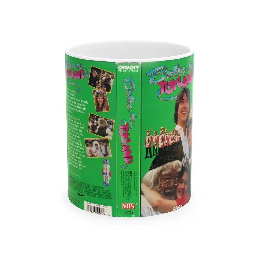 BABES IN TOYLAND (VHS COVER) - White Coffee Mug 11oz - Go Mug Yourself