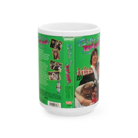 BABES IN TOYLAND (VHS COVER) - White Coffee Mug 15oz - Go Mug Yourself