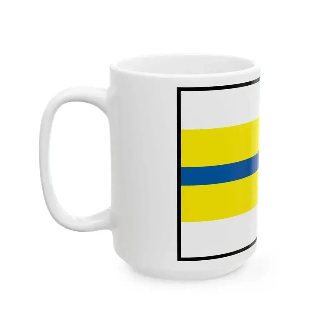 Babin Namestovo Flag (Slovakia) White Coffee Mug - Go Mug Yourself