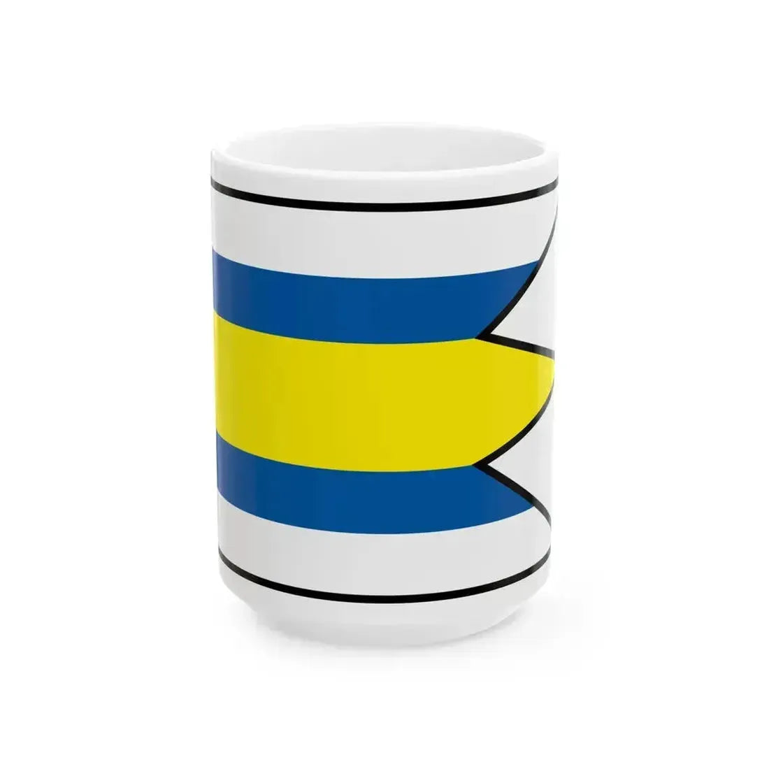 Babina Zvolen Flag (Slovakia) White Coffee Mug 15oz - Go Mug Yourself