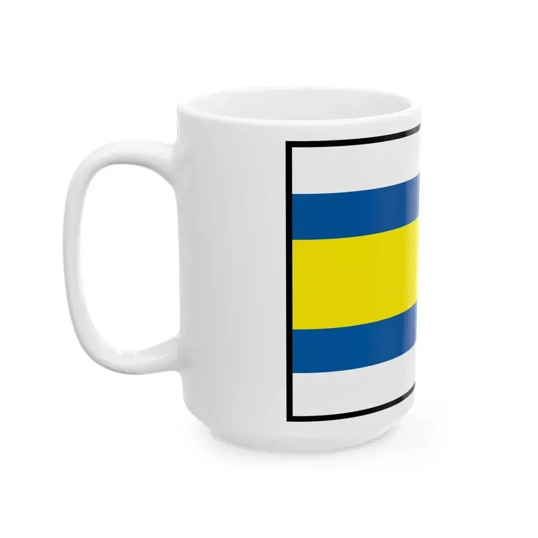Babina Zvolen Flag (Slovakia) White Coffee Mug - Go Mug Yourself