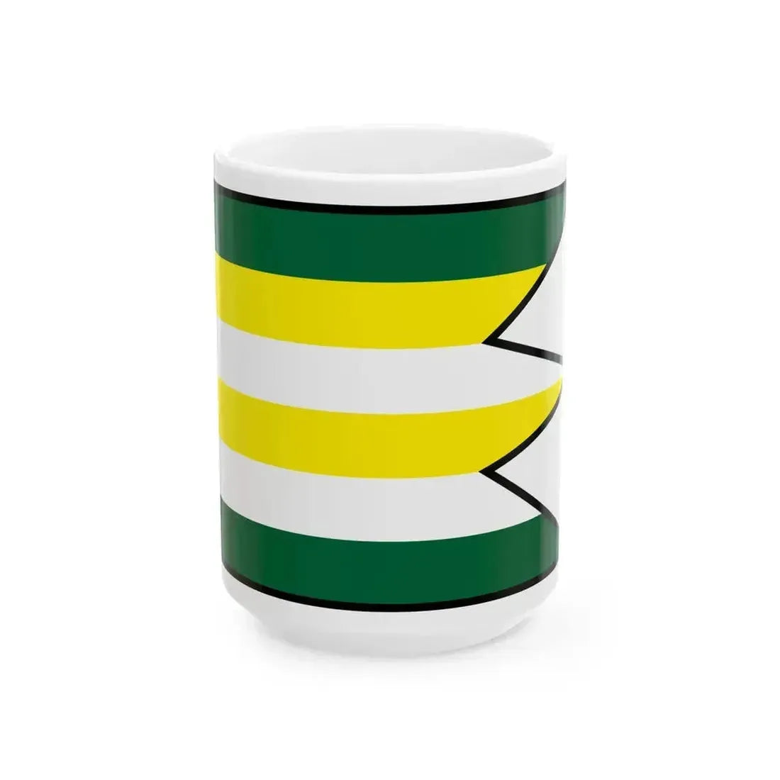 Babindol Nitra Flag (Slovakia) White Coffee Mug 15oz - Go Mug Yourself