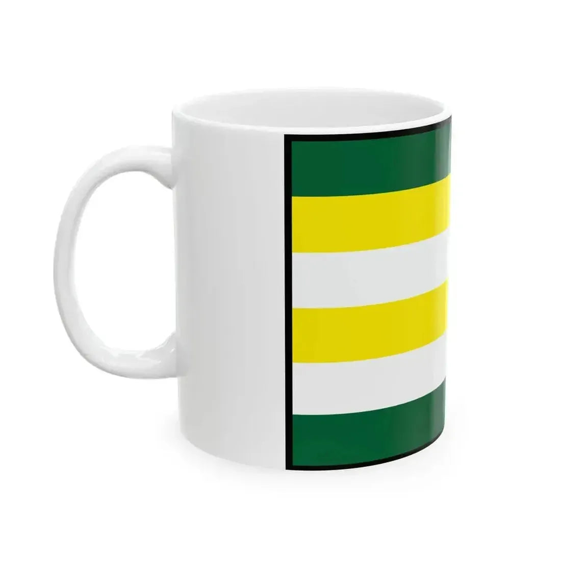 Babindol Nitra Flag (Slovakia) White Coffee Mug - Go Mug Yourself