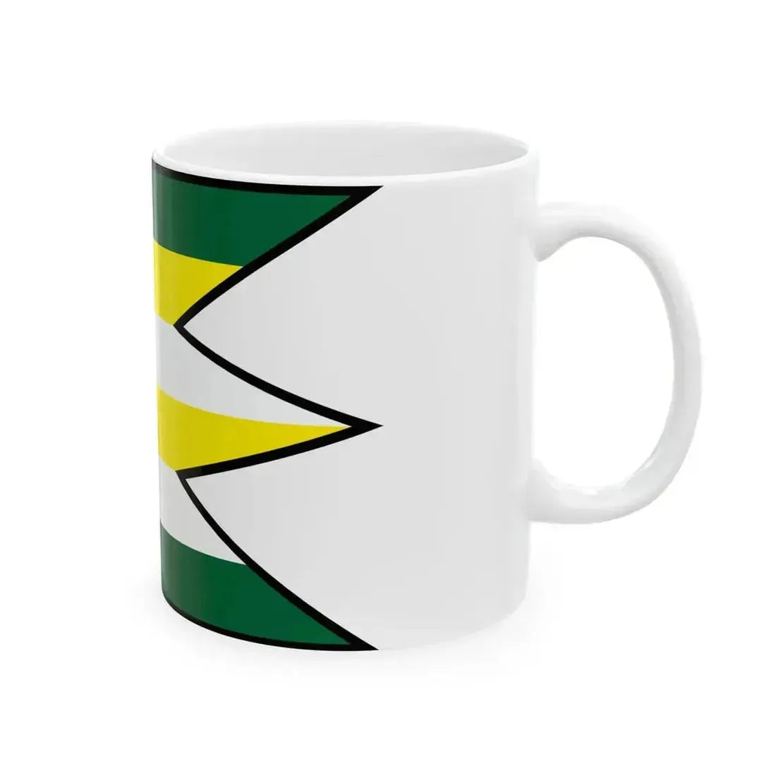 Babindol Nitra Flag (Slovakia) White Coffee Mug - Go Mug Yourself