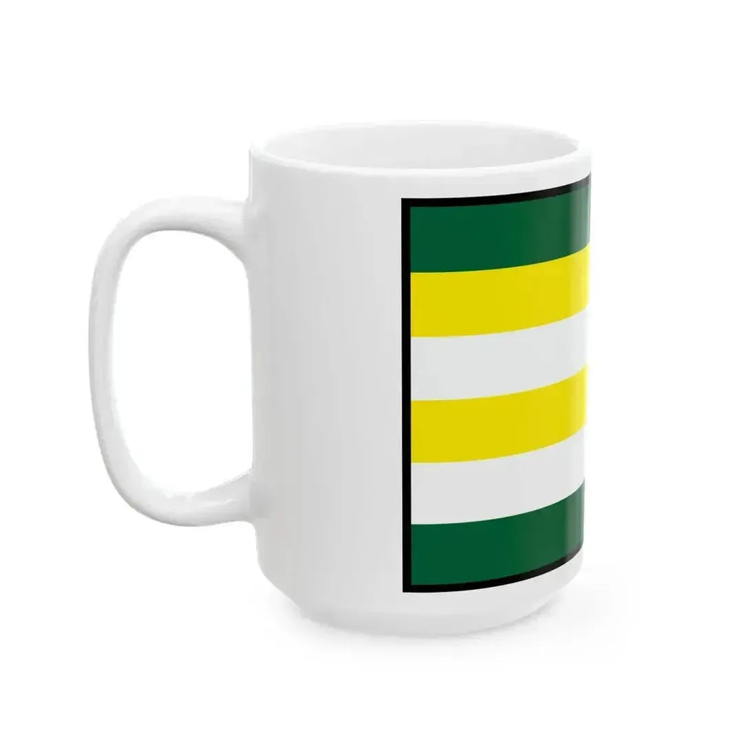 Babindol Nitra Flag (Slovakia) White Coffee Mug - Go Mug Yourself