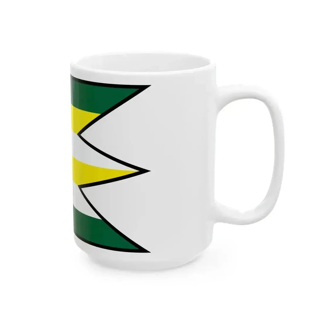 Babindol Nitra Flag (Slovakia) White Coffee Mug - Go Mug Yourself