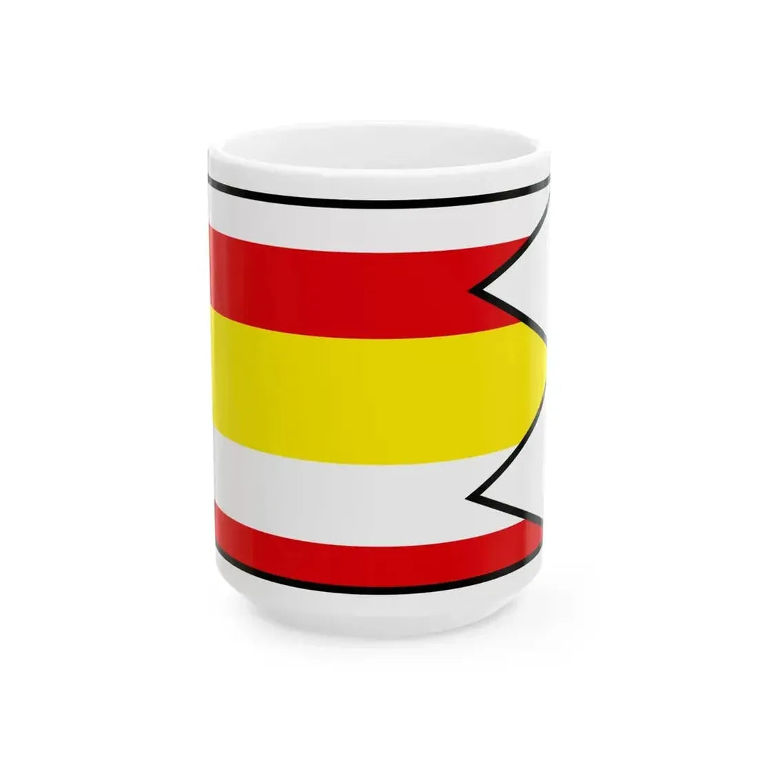 Babinec Rimavska Sobota Flag (Slovakia) White Coffee Mug 15oz - Go Mug Yourself