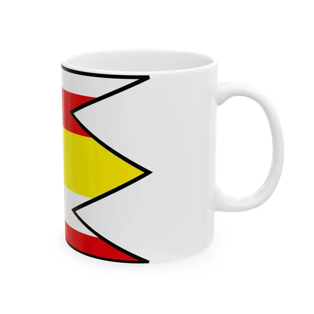 Babinec Rimavska Sobota Flag (Slovakia) White Coffee Mug - Go Mug Yourself