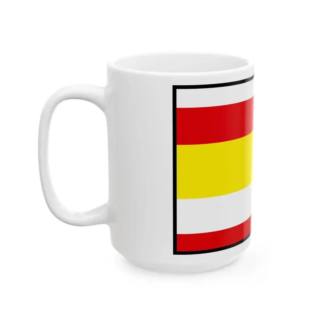Babinec Rimavska Sobota Flag (Slovakia) White Coffee Mug - Go Mug Yourself