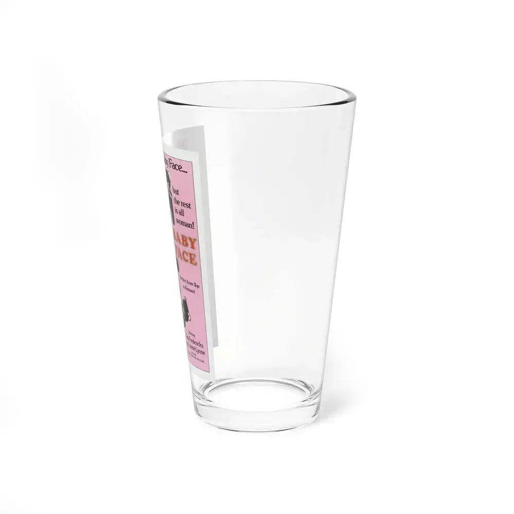 BABY FACE 1978 Movie Poster - Pint Glass 16oz - Go Mug Yourself