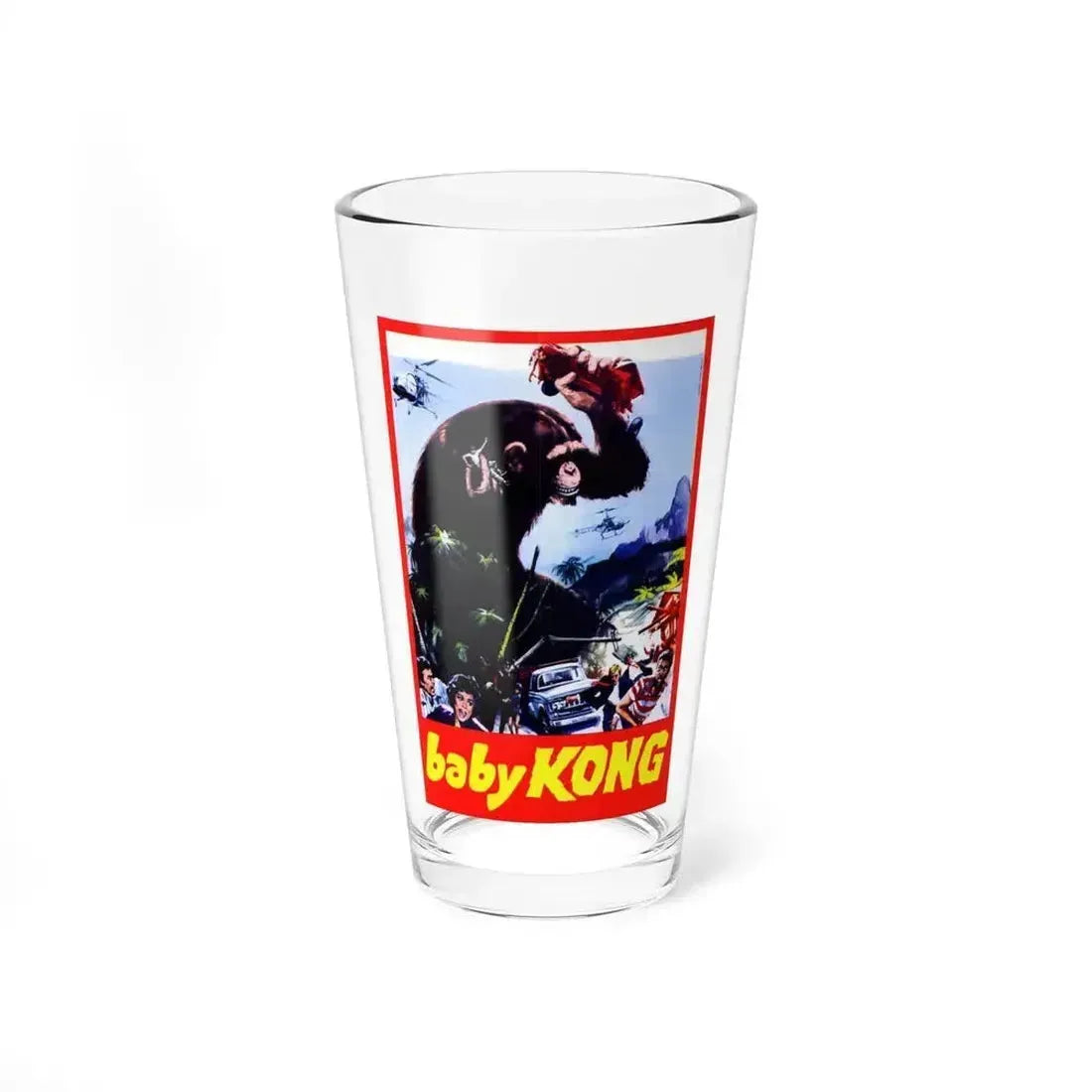 BABY KONG (UNRELEASED) 1976 Movie Poster - Pint Glass 16oz 16oz - Go Mug Yourself