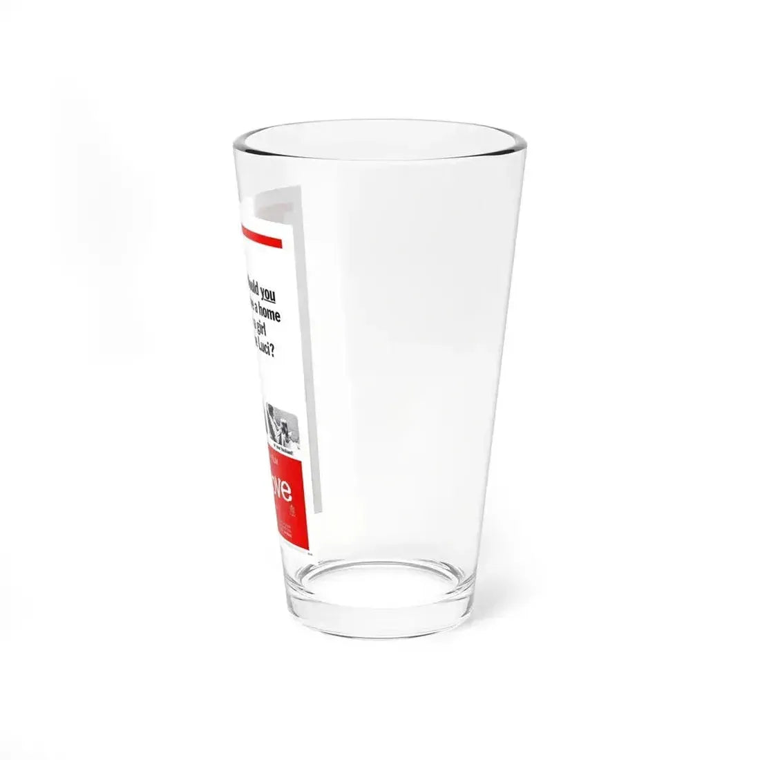 BABY LOVE 1969 Movie Poster - Pint Glass 16oz - Go Mug Yourself