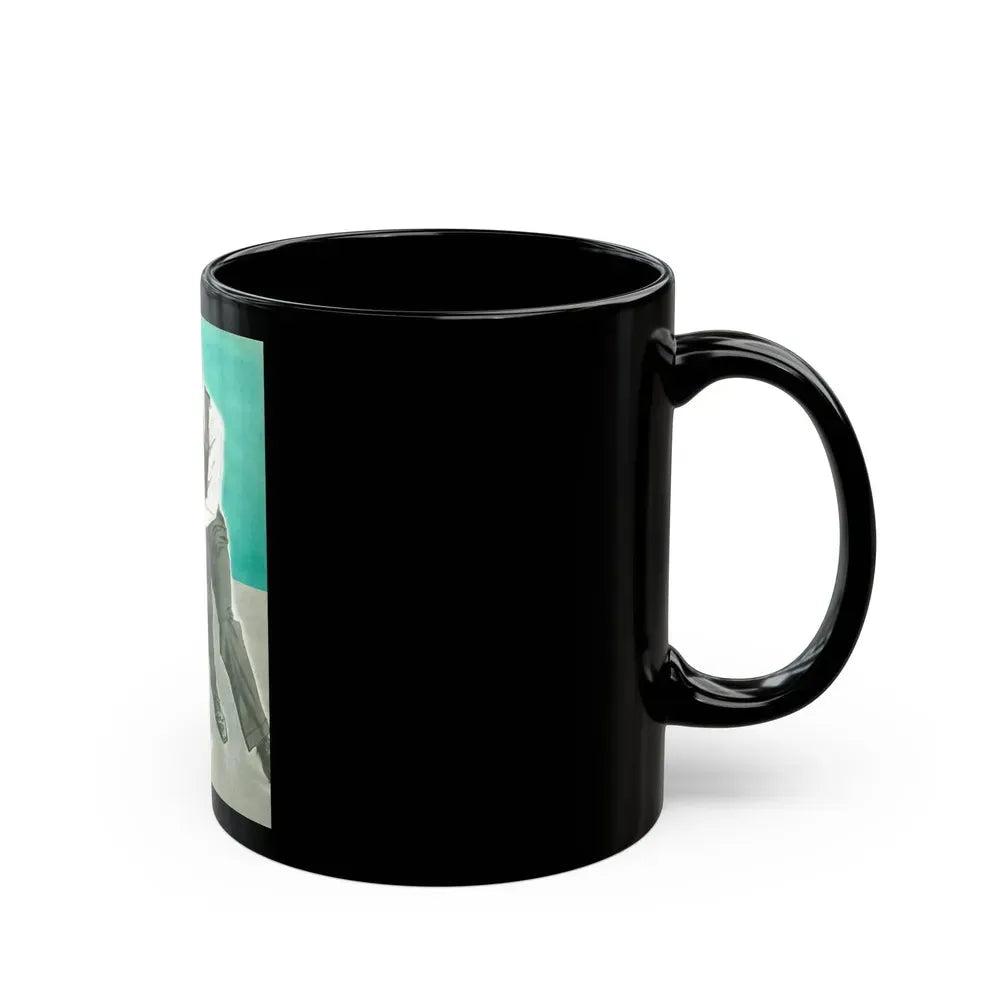 Baby, Magazine Illustration (fragment), 1941 - Black Coffee Mug - Go Mug Yourself