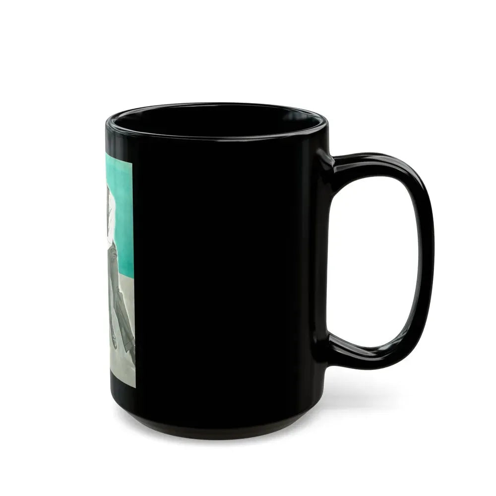 Baby, Magazine Illustration (fragment), 1941 - Black Coffee Mug - Go Mug Yourself