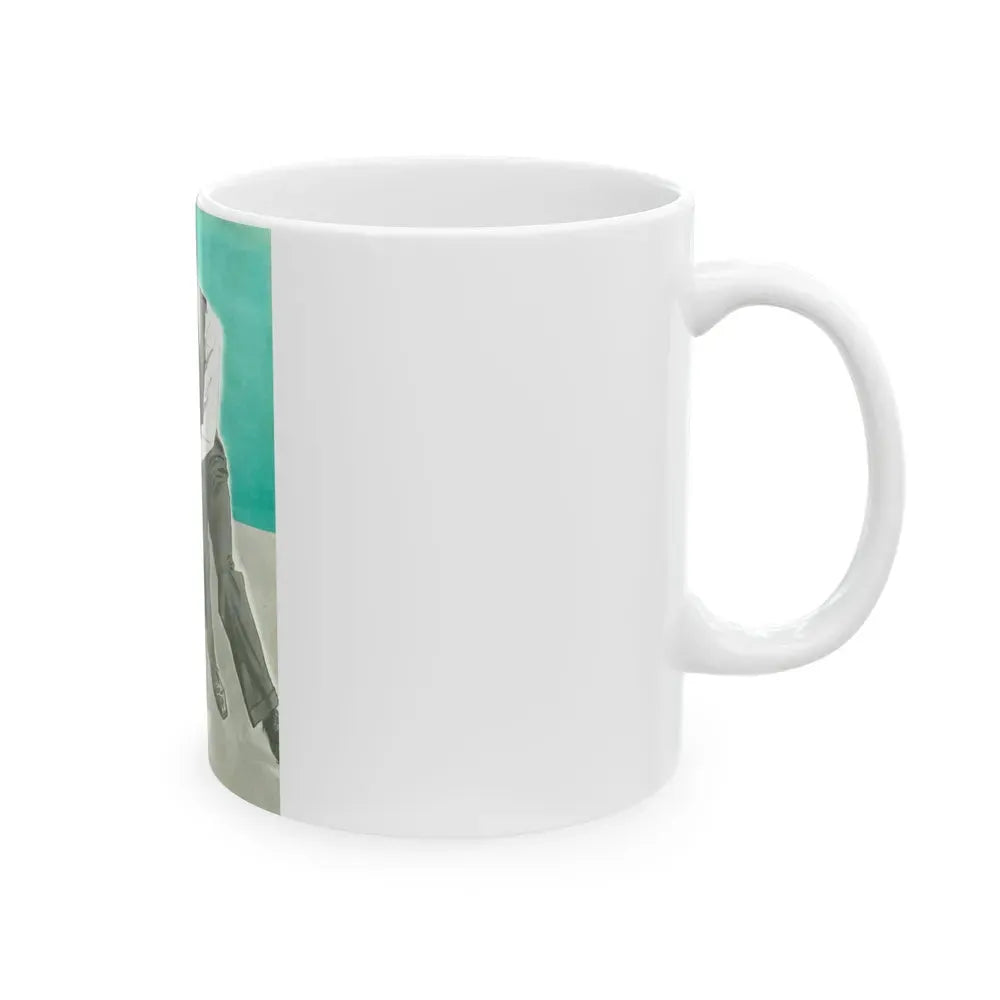 Baby, Magazine Illustration (fragment), 1941 - White Coffee Mug - Go Mug Yourself
