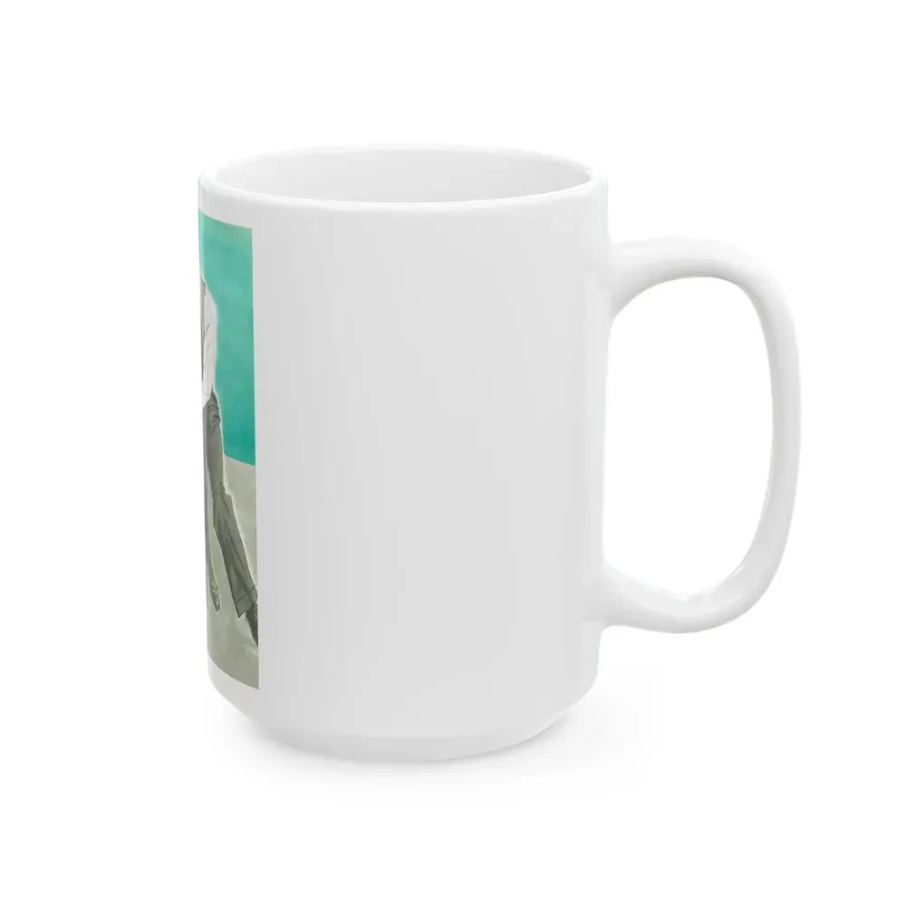 Baby, Magazine Illustration (fragment), 1941 - White Coffee Mug - Go Mug Yourself