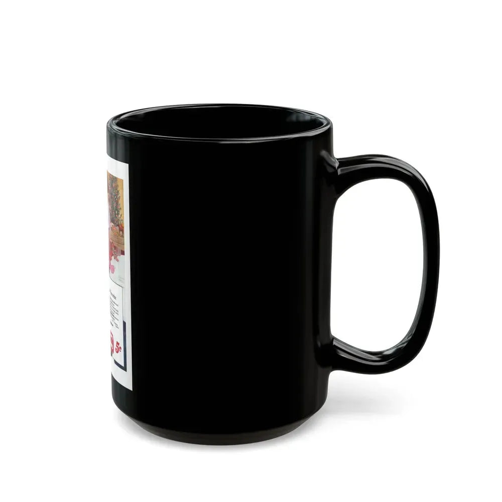 Baby Ruth ad, Adventure magazine, December 8, 1926 - Black Coffee Mug - Go Mug Yourself