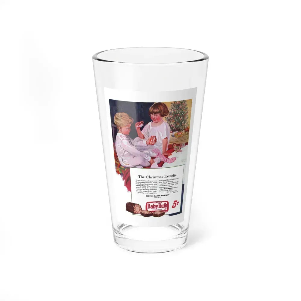 Baby Ruth ad, Adventure magazine, December 8, 1926 (Magazine Illustration) Pint Glass 16oz 16oz - Go Mug Yourself