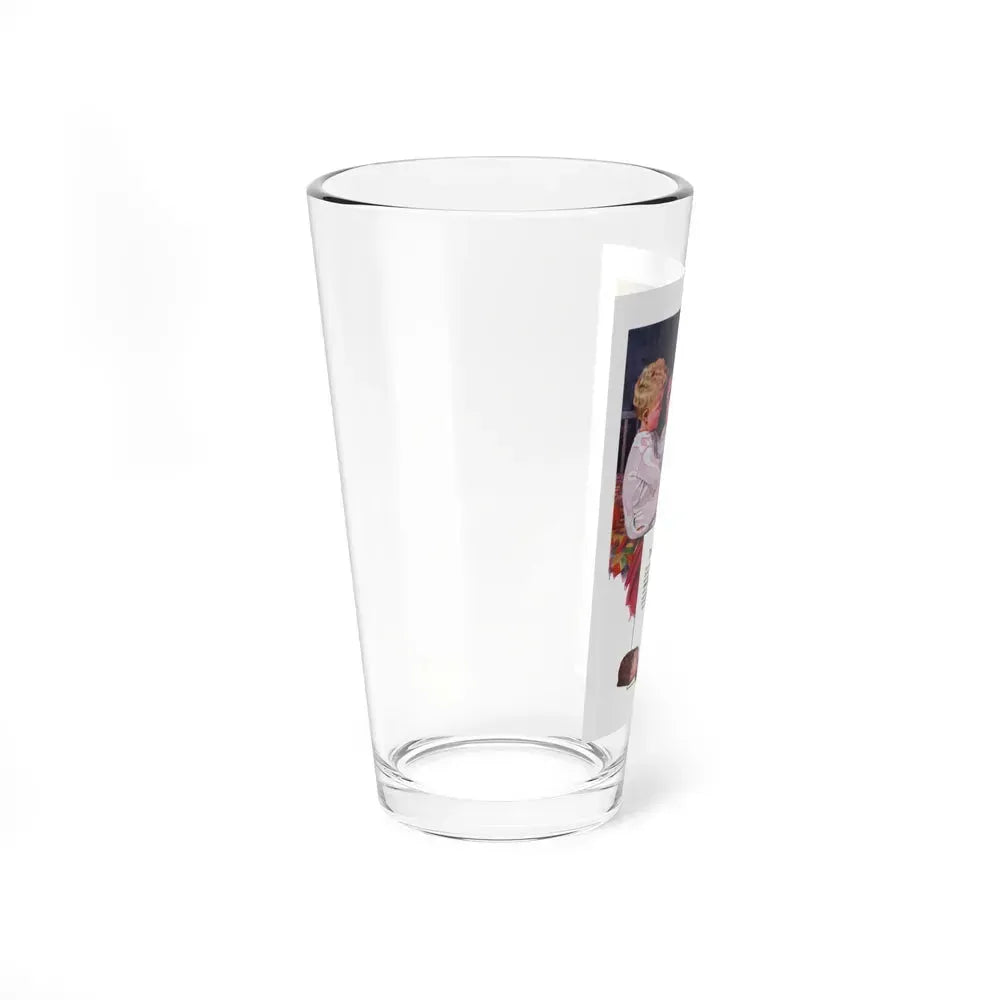 Baby Ruth ad, Adventure magazine, December 8, 1926 (Magazine Illustration) Pint Glass 16oz - Go Mug Yourself