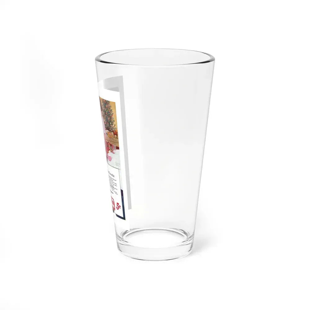 Baby Ruth ad, Adventure magazine, December 8, 1926 (Magazine Illustration) Pint Glass 16oz - Go Mug Yourself