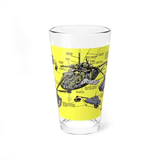 Baby Tank, 1952 (Magazine Illustration) Pint Glass 16oz 16oz - Go Mug Yourself