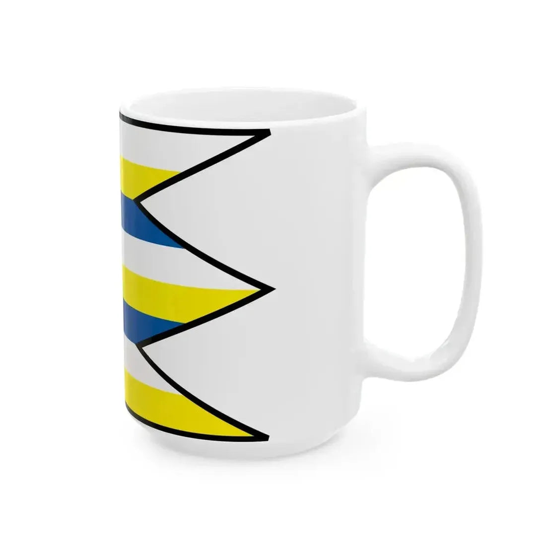 Bac Dunajska Streda Flag (Slovakia) White Coffee Mug - Go Mug Yourself