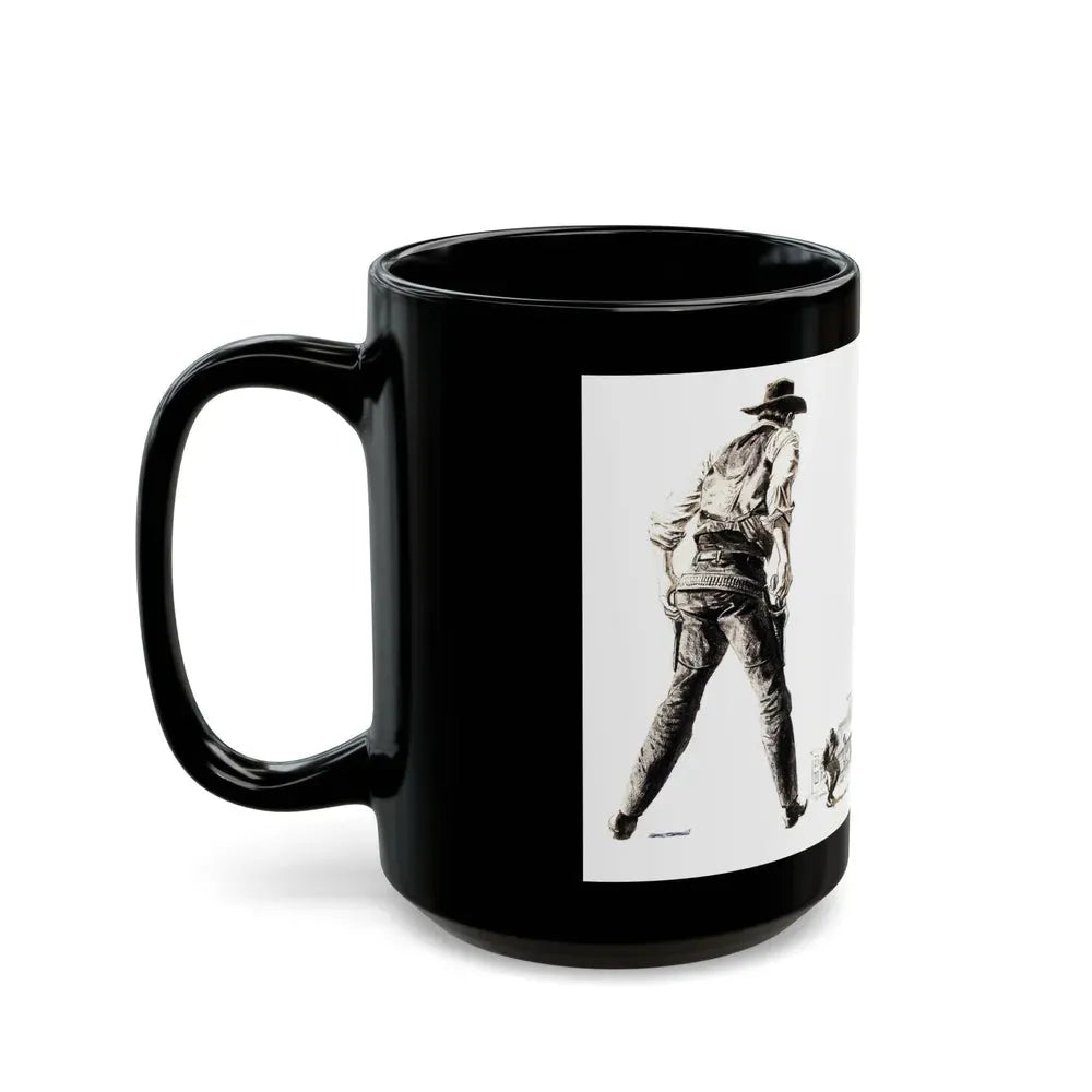Bachelor Magazine Illustration - Black Coffee Mug - Go Mug Yourself