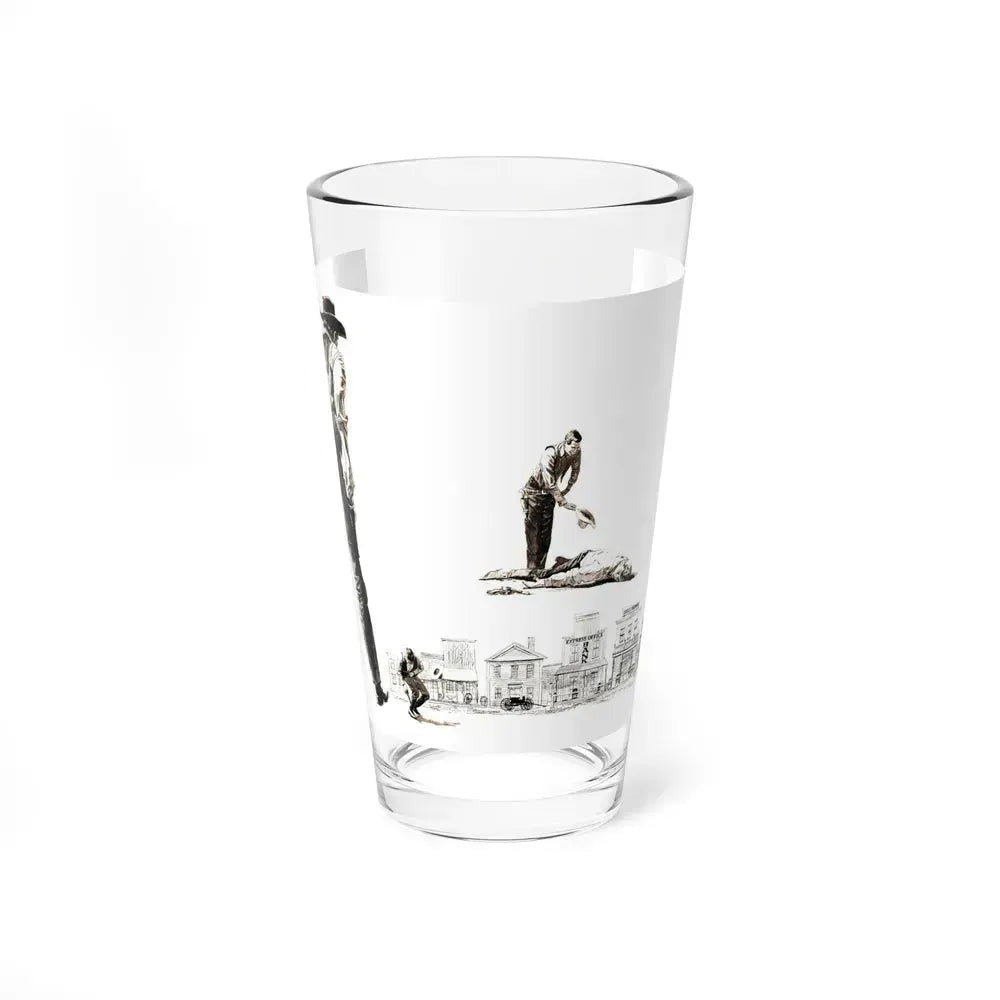 Bachelor Magazine Illustration (Magazine Illustration) Pint Glass 16oz 16oz - Go Mug Yourself