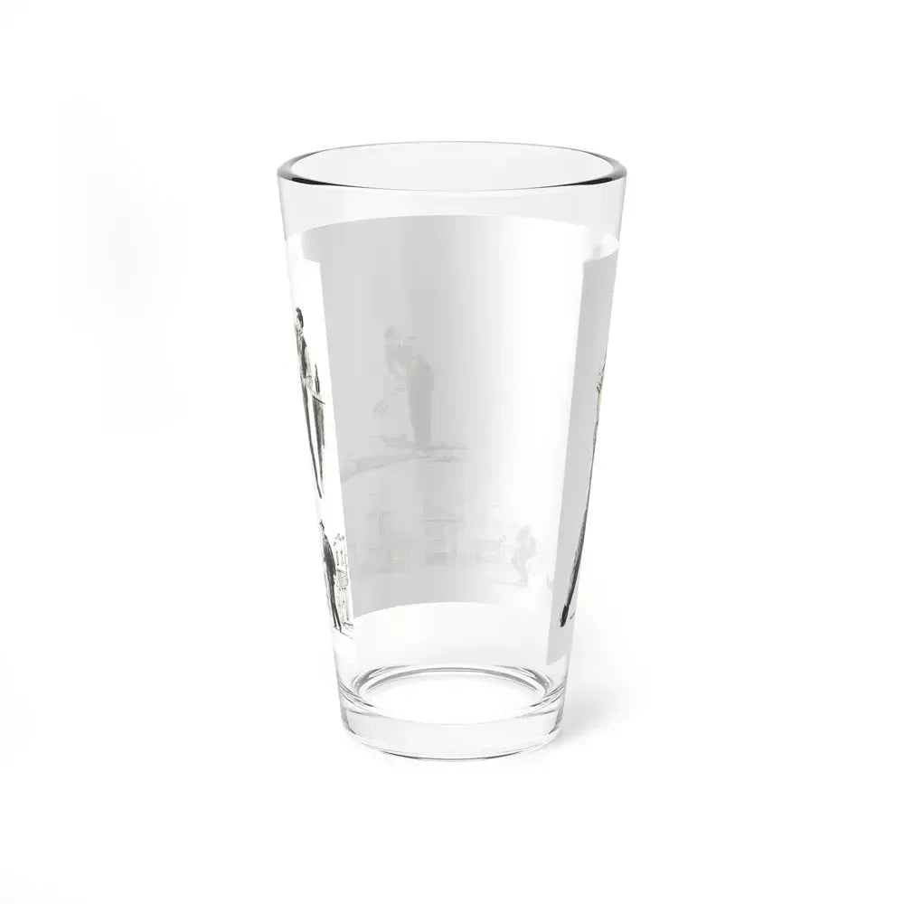 Bachelor Magazine Illustration (Magazine Illustration) Pint Glass 16oz - Go Mug Yourself