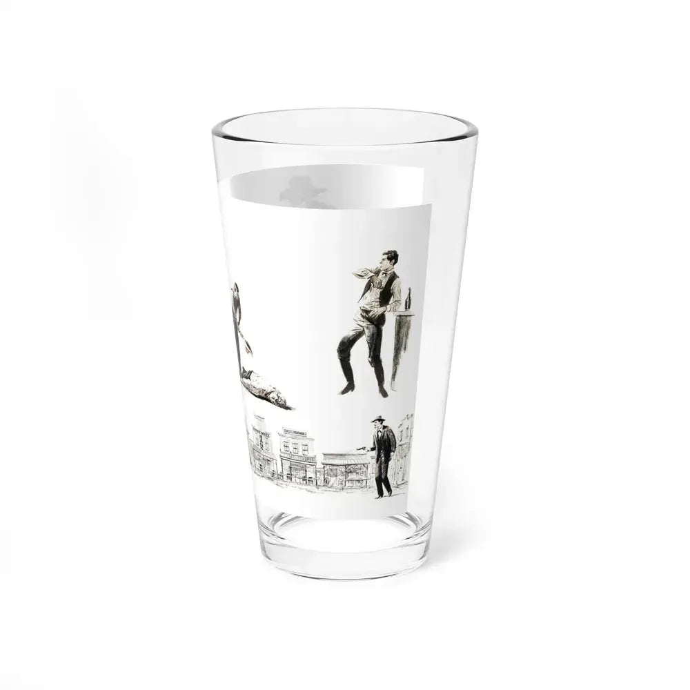 Bachelor Magazine Illustration (Magazine Illustration) Pint Glass 16oz - Go Mug Yourself