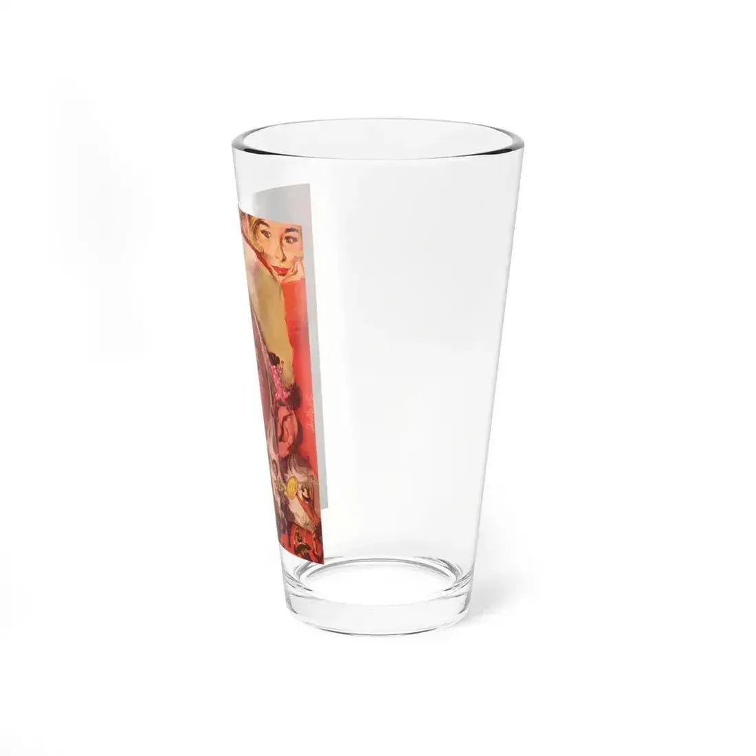 Bachelor Santa Claus (1), Cosmopolitan Illustration, December 1958 (Magazine Illustration) Pint Glass 16oz - Go Mug Yourself