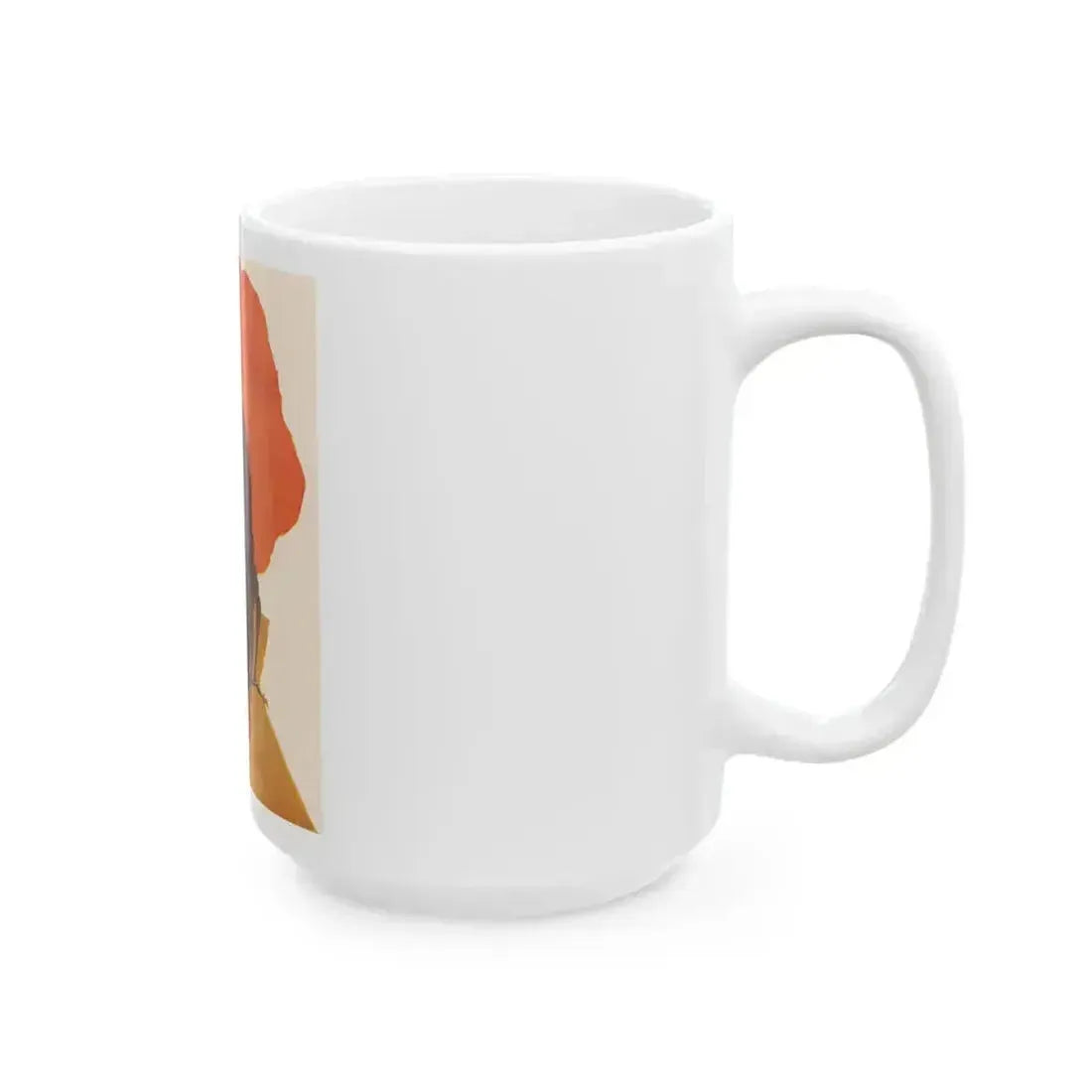 Bachelor Santa Claus (2), Cosmopolitan Illustration, December 1958 - White Coffee Mug - Go Mug Yourself