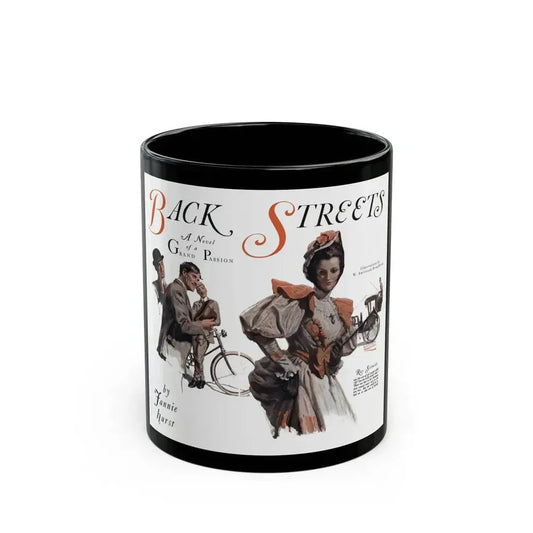 Back Streets, part 1 (1), Cosmopolitan, September 1930 - Black Coffee Mug 11oz - Go Mug Yourself