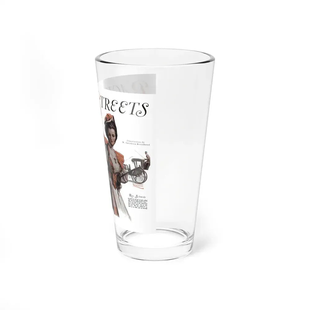 Back Streets, part 1 (1), Cosmopolitan, September 1930 (Magazine Illustration) Pint Glass 16oz - Go Mug Yourself