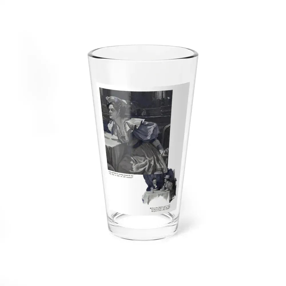Back Streets, part 1 (2), Cosmopolitan, September 1930 (Magazine Illustration) Pint Glass 16oz 16oz - Go Mug Yourself