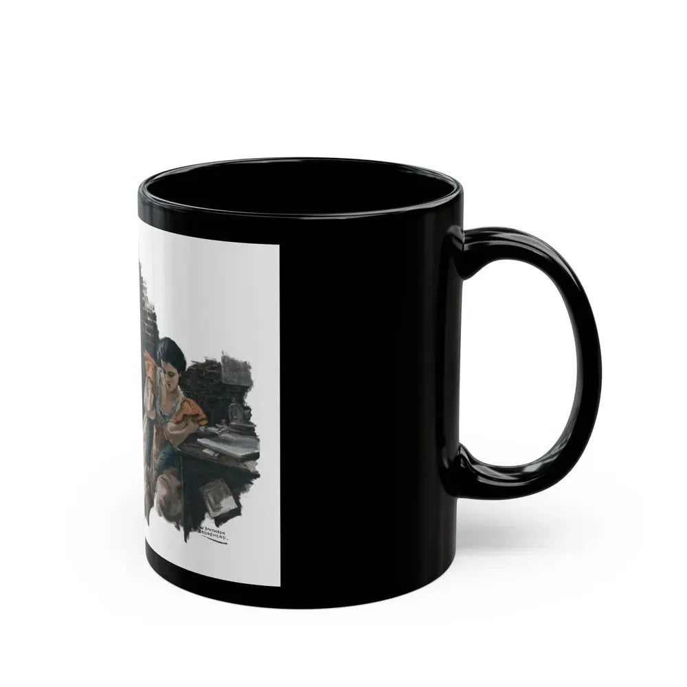 Back Streets, part 1 (3), Cosmopolitan, September 1930 - Black Coffee Mug - Go Mug Yourself