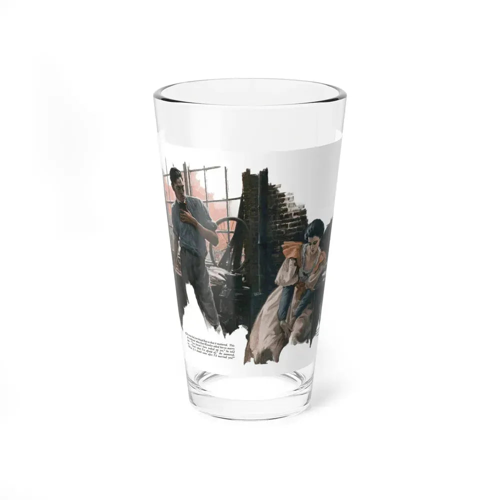 Back Streets, part 1 (3), Cosmopolitan, September 1930 (Magazine Illustration) Pint Glass 16oz 16oz - Go Mug Yourself