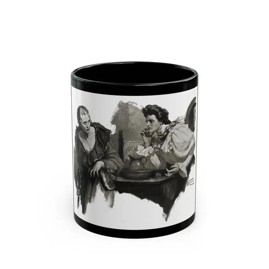 Back Streets, part 2 (2), Cosmopolitan, October 1930 - Black Coffee Mug 11oz - Go Mug Yourself